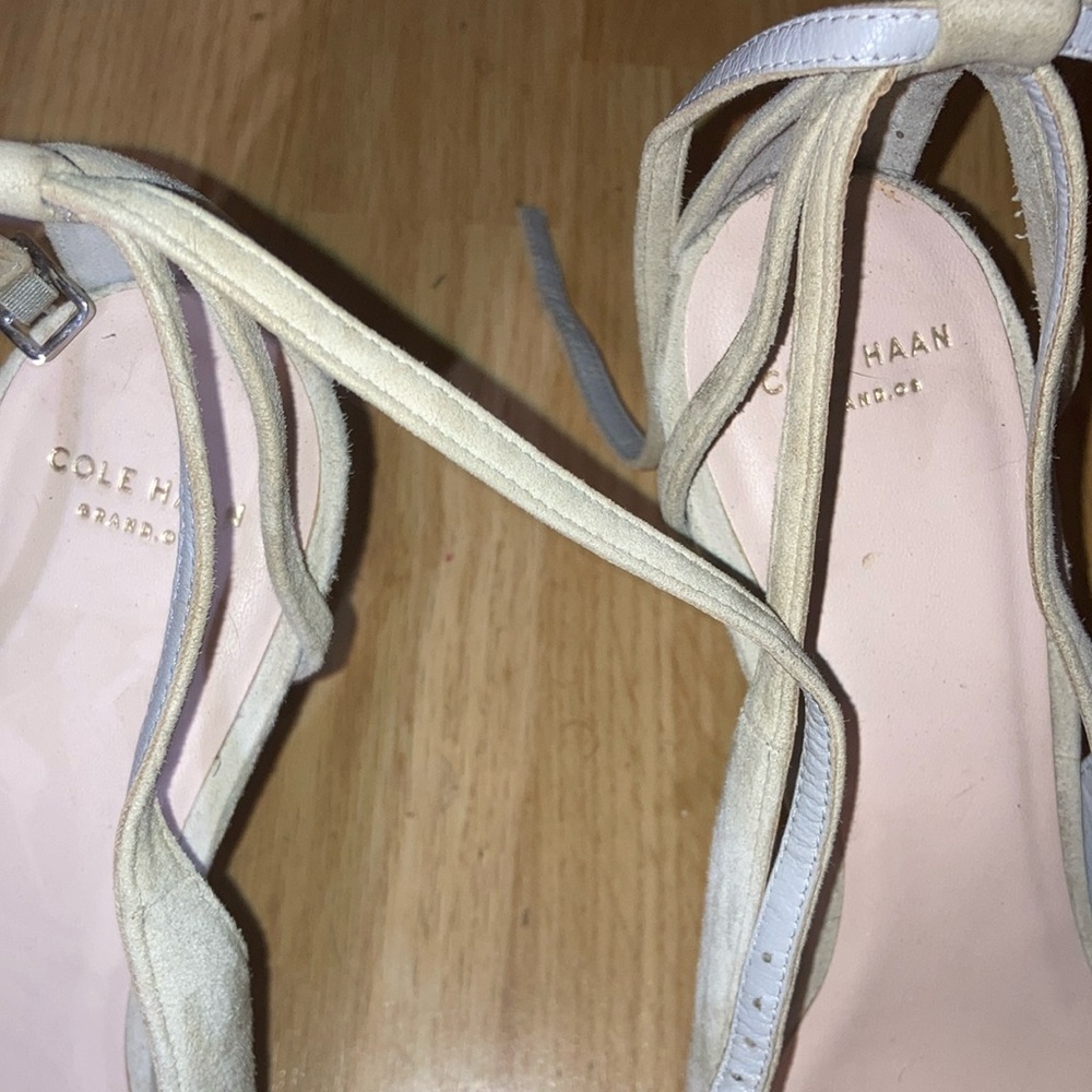 Cole Hahn suede heels. Great for spring.